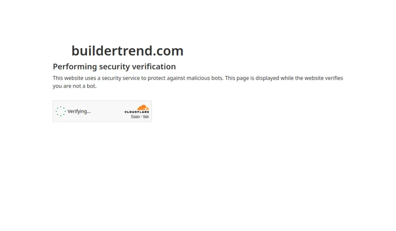 Buildertrend homepage screenshot