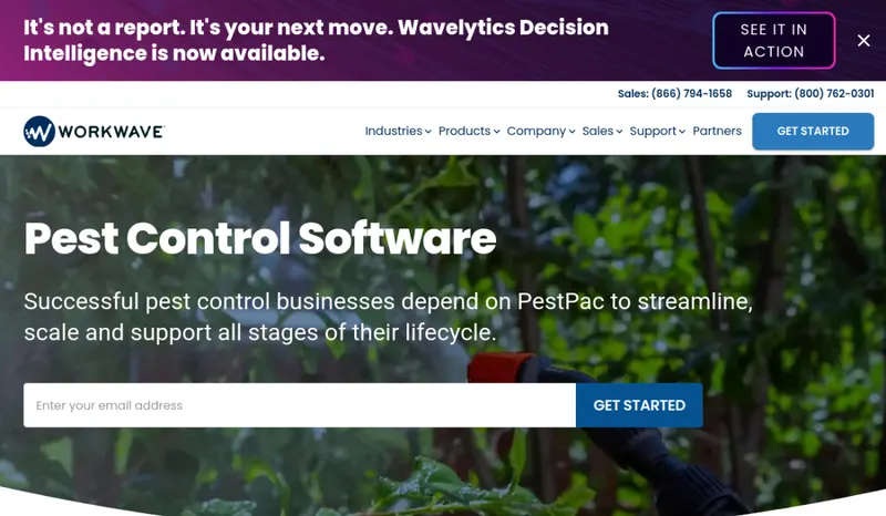ServSuite homepage screenshot
